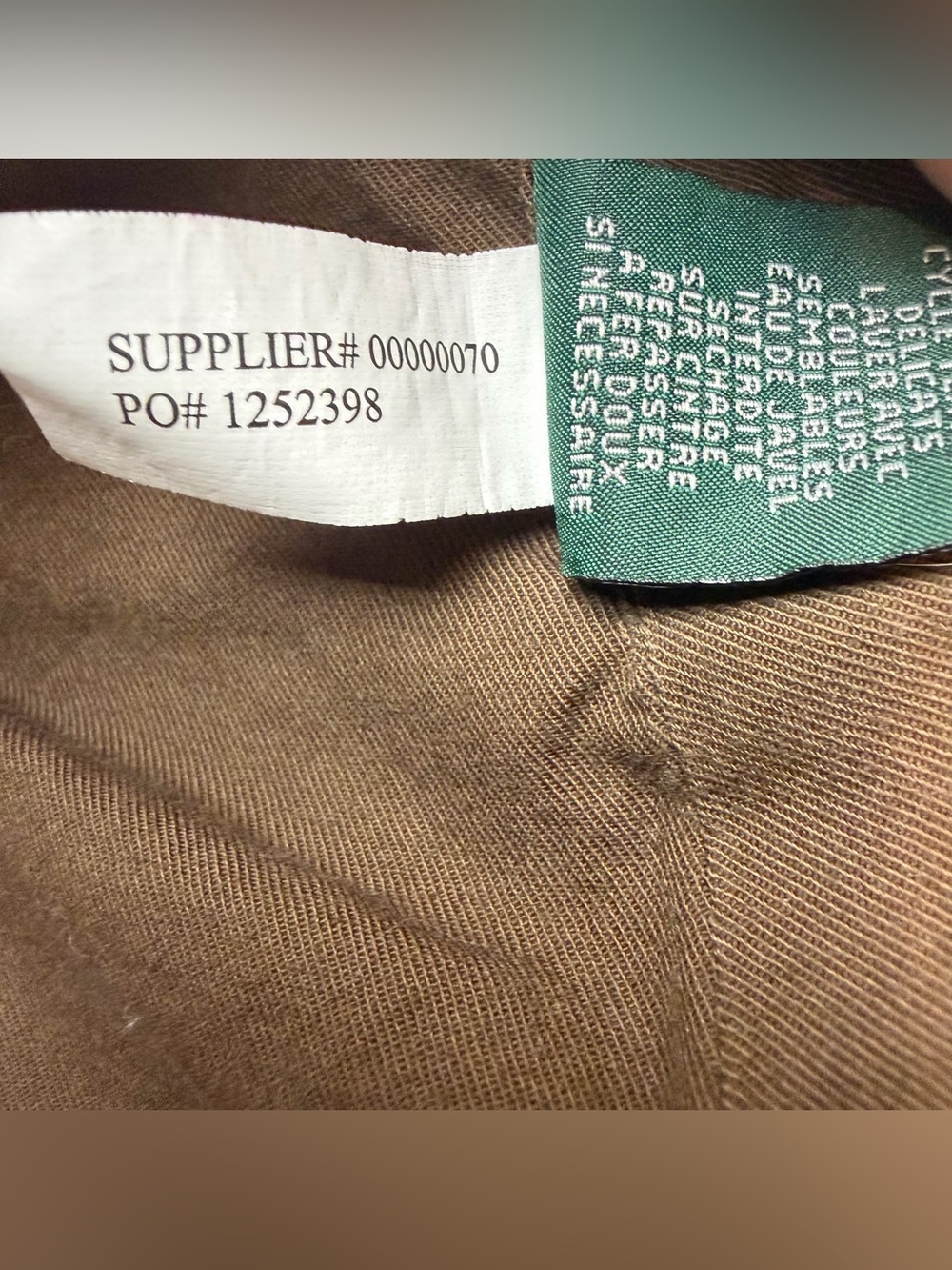 LRL Lauren Jeans Co. Ralph Lauren Brown Cotton Utility Vest - Picture 7 of 11